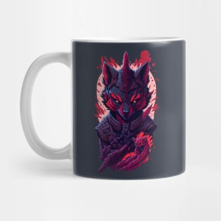 Shinobi Beast - Diseños de animales ninjas Mug